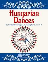 Hungarian Dances Marching Band sheet music cover